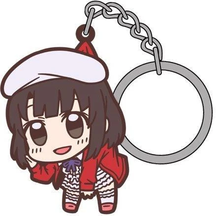Saekano How To Raise A Boring Girlfriend Megumi Katou Tsumamare Key Chain (Casual Cloth) Ver. 1 Saekano How To Raise A Boring Girlfriend Megumi Katou Tsumamare Key Chain (Casual Cloth) Ver.