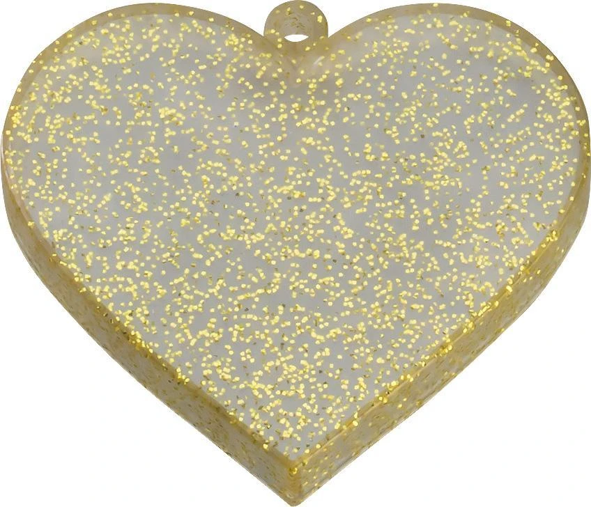 GOOD SMILE COMPANY Nendoroid More Heart Base (Gold Glitter) 1 GOOD SMILE COMPANY Nendoroid More Heart Base (Gold Glitter)