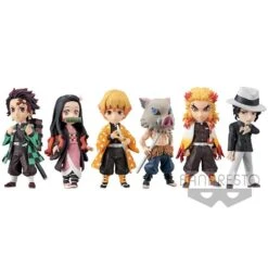 BANPRESTO Demon Slayer World Collectable Figure Special Set Of 5 W/ BONUS Muzan Kibutsuji!