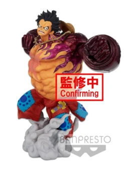 One Piece Banpresto World Figure Colosseum 3 Super Master Stars Piece Monkey D. Luffy Gear4 (Brush) Prize Figure