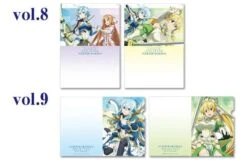 Sword Art Online Alicization War Of Underworld Clear Document Folder Set (Vol. 8 & Vol. 9)