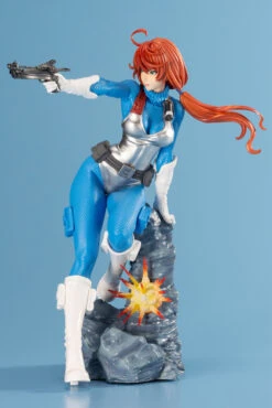Kotobukiya G.I. JOE Scarlett (Sky Blue Color) Bishoujo Statue -Model Figures 2404587