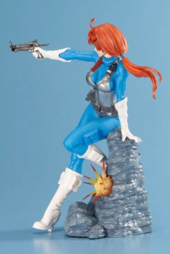 Kotobukiya G.I. JOE Scarlett (Sky Blue Color) Bishoujo Statue -Model Figures 2404590