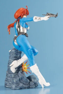 Kotobukiya G.I. JOE Scarlett (Sky Blue Color) Bishoujo Statue -Model Figures 2404595