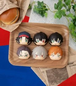MegaHouse Hypnosis Mic-Division Rap Battle- Rhyme Anima Fluffy Squeeze Bread (Box Of 6) - Ikebukuro & Yokohama