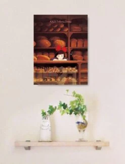 Kiki's Delivery Service Tending The Store Ensky Artboard Jigsaw (Canvas Style) Studio Ghibli -Model Figures 504465UKGD3