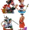 One Piece Log Box Wanokuni (Vol. 3) Set Of 4 Megahouse Trading Figures