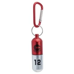 Dragon Ball Z Red Capsule Corp. 3D Keychain