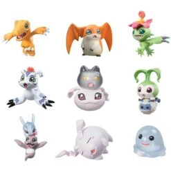 MegaHouse Digimon Adventure Digicolle Data 1 Collectible Figures (Set)