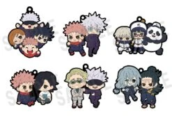 Megahouse Rubber Mascot Buddy Colle Jujutsu Kaisen Set Of 6 (Vol. 2)