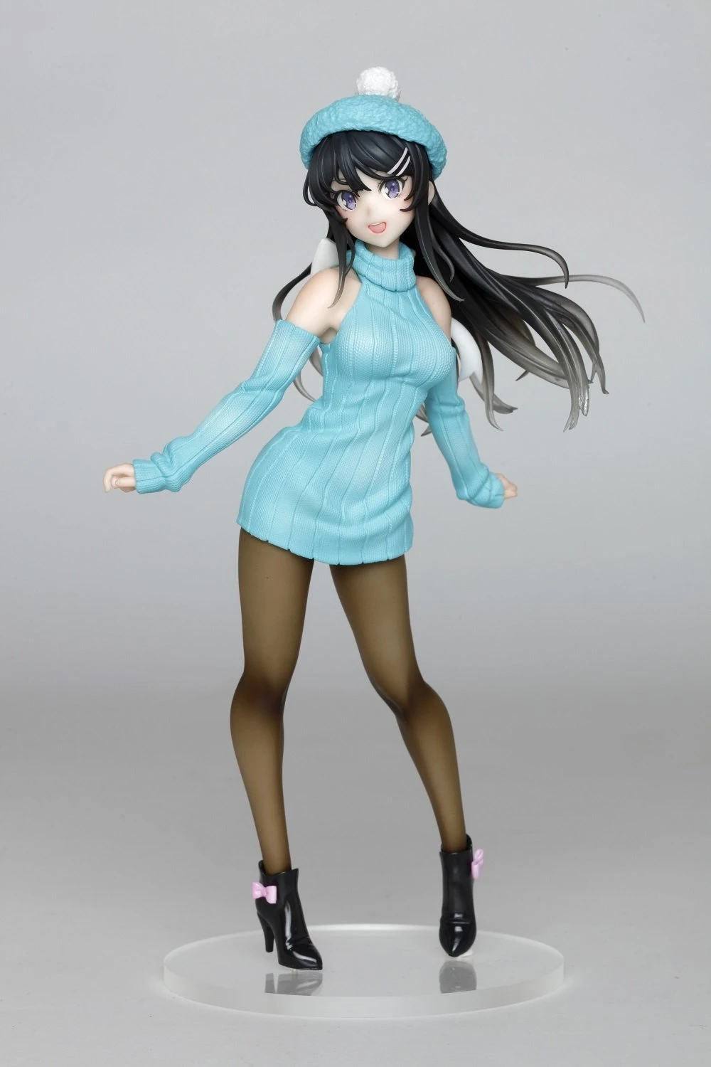 Taito Rascal Does Not Dream Of Bunny Girl Senpai Coreful Sakurajima Mai (Newly Written Knit Dress Ver.) Prize Figure 1 Taito Rascal Does Not Dream Of Bunny Girl Senpai Coreful Sakurajima Mai (Newly Written Knit Dress Ver.) Prize Figure