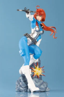 Kotobukiya G.I. JOE Scarlett (Sky Blue Color) Bishoujo Statue