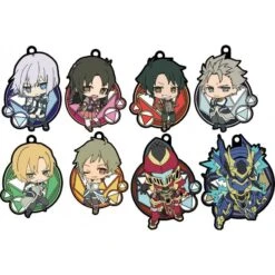 Knight's & Magic Genco Rubber Strap Collection Set