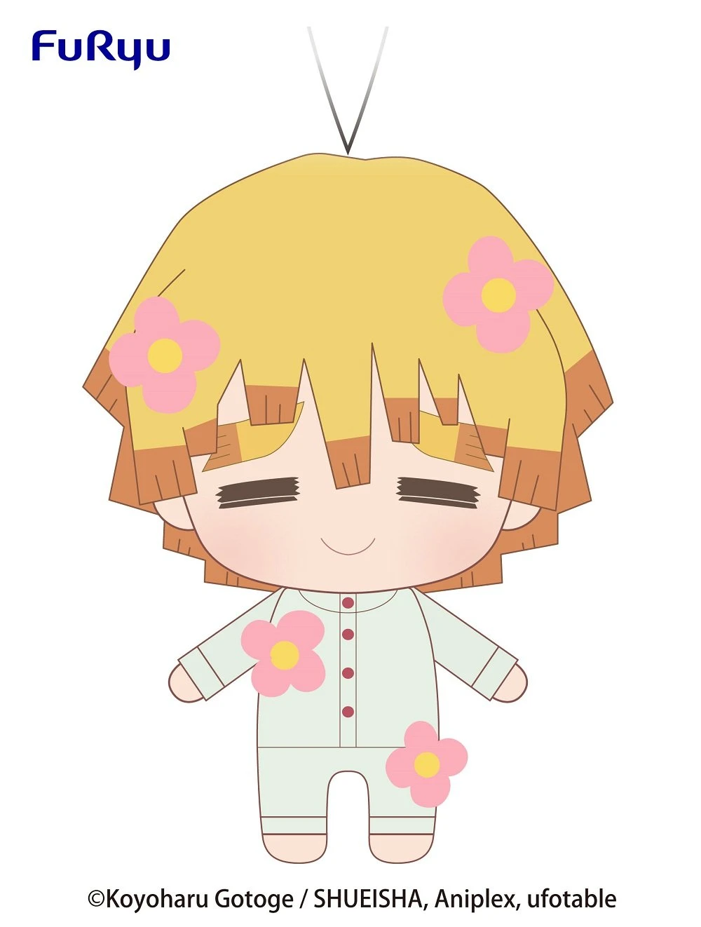 Demon Slayer FURYU Zenitsu Agatsuma Ver. C Plush 1 Demon Slayer FURYU Zenitsu Agatsuma Ver. C Plush