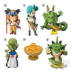 BANPRESTO Dragon Ball World Collectable Figure Treasure Rally Vol. 2 Prize Figure Set