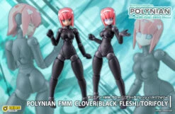 Original Character Polynian FMM Clover (Black Flesh) / Torifoly Action Figure -Model Figures DB91055 13