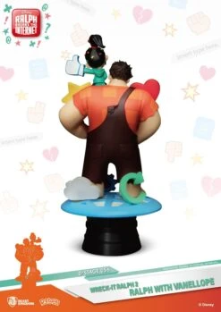 BEAST KINGDOM Wreck It Ralph 2 Ralph With Vanellope Non-Scale Figure -Model Figures DS 056 Ralph 3