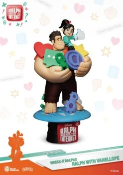 BEAST KINGDOM Wreck It Ralph 2 Ralph With Vanellope Non-Scale Figure -Model Figures DS 056 Ralph 4