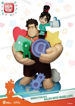 BEAST KINGDOM Wreck It Ralph 2 Ralph With Vanellope Non-Scale Figure -Model Figures DS 056 Ralph 7