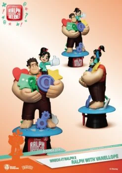 BEAST KINGDOM Wreck It Ralph 2 Ralph With Vanellope Non-Scale Figure -Model Figures DS 056 Ralph 8