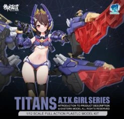 Original Character A.T.K.Girl Stag Beetle Girl Titans Model Kit -Model Figures EO80026 14