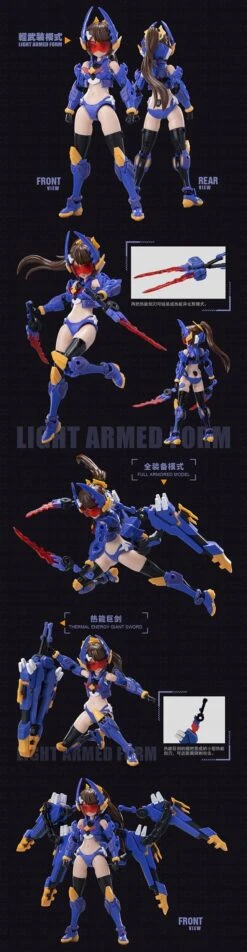 Original Character A.T.K.Girl Stag Beetle Girl Titans Model Kit -Model Figures EO80026 17