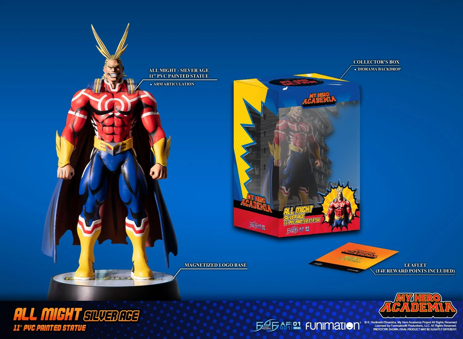 First 4 Figures My Hero Academia All Might (Silver Age) Non-Scale Figure 12 First 4 Figures My Hero Academia All Might (Silver Age) Non-Scale Figure - Image 12