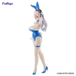Super Sonico Bicute Bunnies Super Sonico Blue Rabbit Ver. Prize Figure -Model Figures FR40070 3