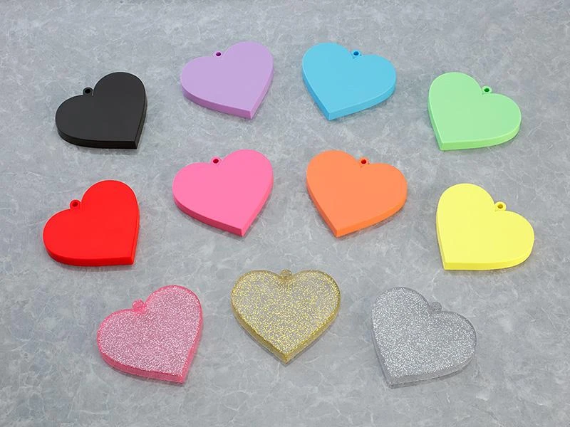 GOOD SMILE COMPANY Nendoroid More Heart Base (Black) 4 GOOD SMILE COMPANY Nendoroid More Heart Base (Black) - Image 4