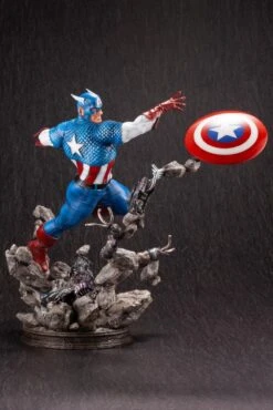 Kotobukiya Marvel Captain America Avengers Fine Art Statue -Model Figures KB02394 11