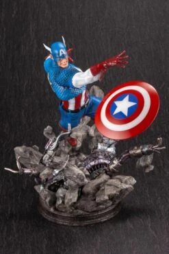 Kotobukiya Marvel Captain America Avengers Fine Art Statue -Model Figures KB02394 12
