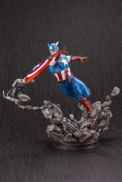 Kotobukiya Marvel Captain America Avengers Fine Art Statue -Model Figures KB02394 14