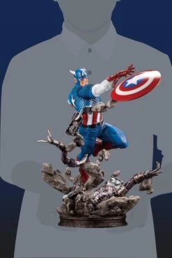 Kotobukiya Marvel Captain America Avengers Fine Art Statue -Model Figures KB02394 20