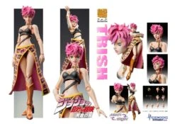 Jojo's Bizarre Adventure Golden Wind Chozokado Trish Una Action Figure -Model Figures ME60153 6