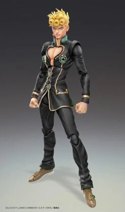 Jojo's Bizarre Adventure Chozokado Giorno Giovanna Black Ver. Action Figure