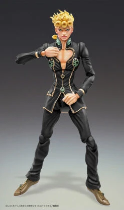 Jojo's Bizarre Adventure Chozokado Giorno Giovanna Black Ver. Action Figure -Model Figures ME76474 3
