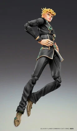 Jojo's Bizarre Adventure Chozokado Giorno Giovanna Black Ver. Action Figure -Model Figures ME76474 4