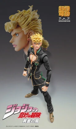 Jojo's Bizarre Adventure Chozokado Giorno Giovanna Black Ver. Action Figure -Model Figures ME76474 6