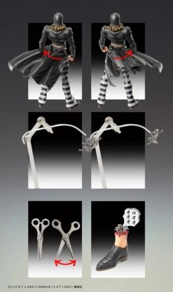 Jojo's Bizarre Adventure Golden Wind Chozokado Risotto Nero 24 Jojo's Bizarre Adventure Golden Wind Chozokado Risotto Nero -Model Figures ME7647 11