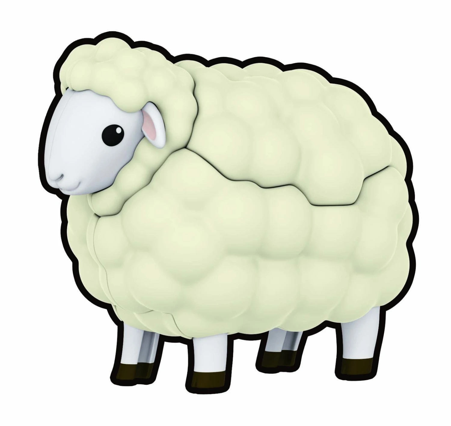 MegaHouse Kaitai Lamb Puzzle 1 MegaHouse Kaitai Lamb Puzzle