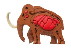 MegaHouse Kaitai Mammoth Puzzle -Model Figures MH51633 3