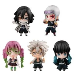MegaHouse Demon Slayer Kimetsu No Yaiba Tanjiro & The Hashiras Mascot Set B