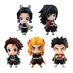 MegaHouse Demon Slayer Kimetsu No Yaiba Tanjiro & The Hashiras Mascot Set A