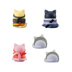 Nyaruto! Battle With Akatsuki Set Of 8 Megahouse Trading Figures -Model Figures MH83021 3