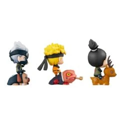 MegaHouse Petit Chara Land Naruto Kuchiyose Set New Color With Gift -Model Figures MH83100 3