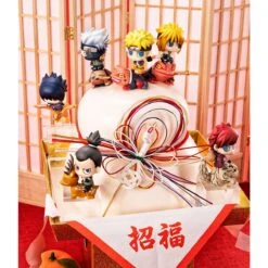 MegaHouse Petit Chara Land Naruto Kuchiyose Set New Color With Gift -Model Figures MH83100 9