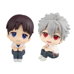MegaHouse Evangelion 3.0+1.0 Thrice Upon A Time Lookup Ikari & Kaworu Nagisa [With Gift] Figure -Model Figures MH83332 3
