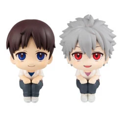 MegaHouse Evangelion 3.0+1.0 Thrice Upon A Time Lookup Ikari & Kaworu Nagisa [With Gift] Figure -Model Figures MH83332 4