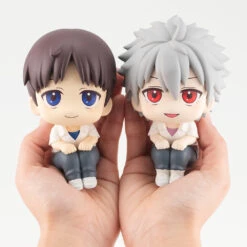 MegaHouse Evangelion 3.0+1.0 Thrice Upon A Time Lookup Ikari & Kaworu Nagisa [With Gift] Figure -Model Figures MH83332 6