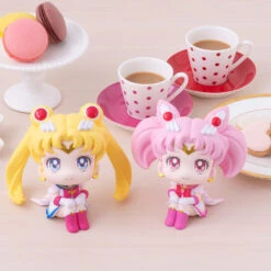 MegaHouse Lookup Pretty Guardian Super Sailor Moon & Super Chibi Moon Set [With Gift] -Model Figures MH83338 8